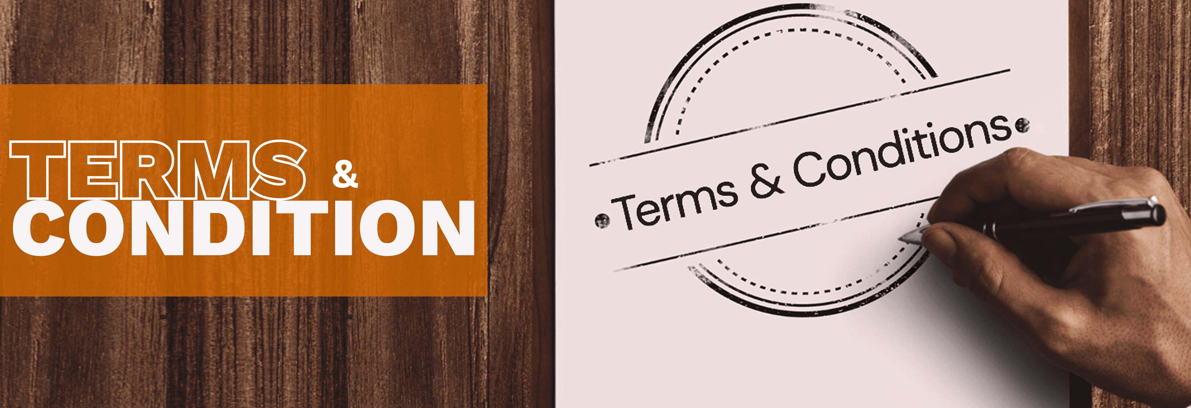 Term Condition Banner